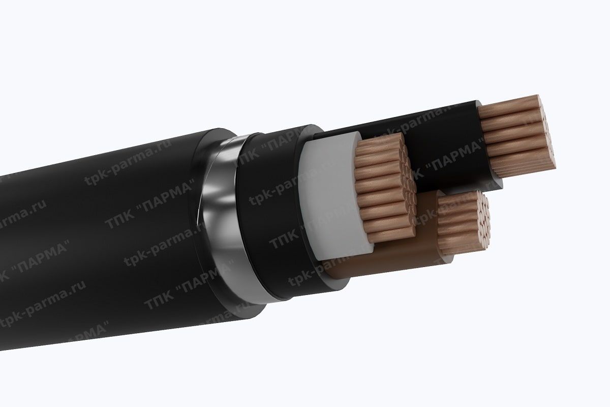 Фотография провода Кабель ПвБШвнг(A)-LS-ХЛ 3х50+1х25 - 1кВ