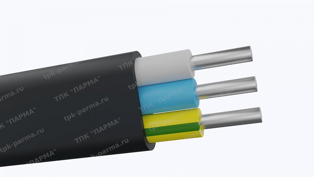 Фотография провода Кабель АВВГнг(A)-LS-П 3х10
