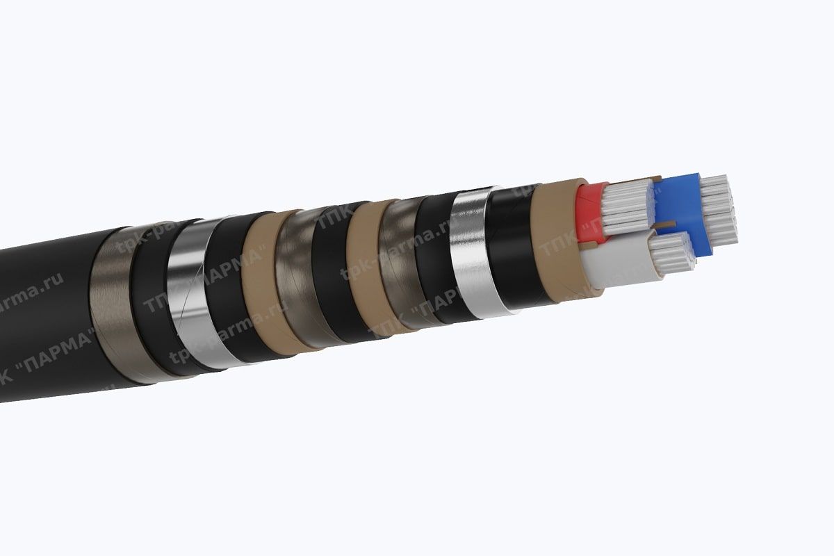 Фотография провода Кабель АСБлШв 3х16 - 10кВ