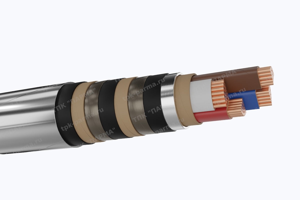 Кабель СБ2лГ 3х50 - 1кВ