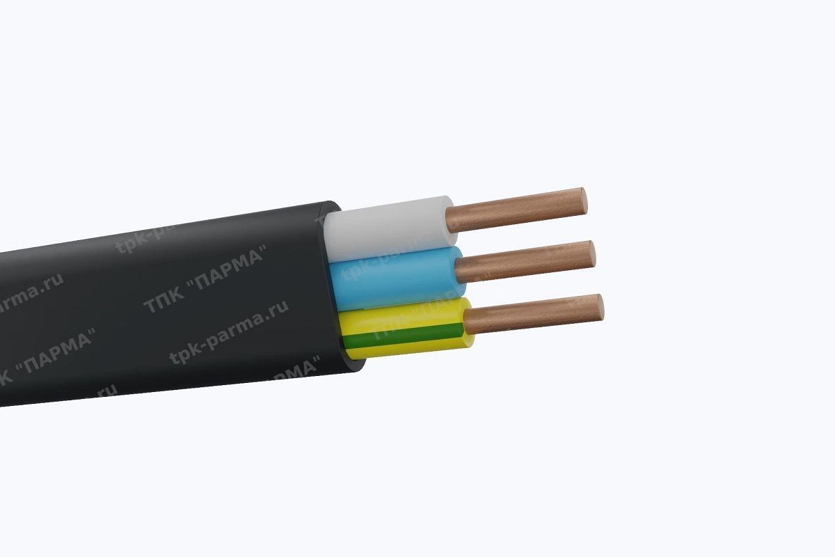 Фотография провода Кабель ВВГнг(A)-П 2х1,5