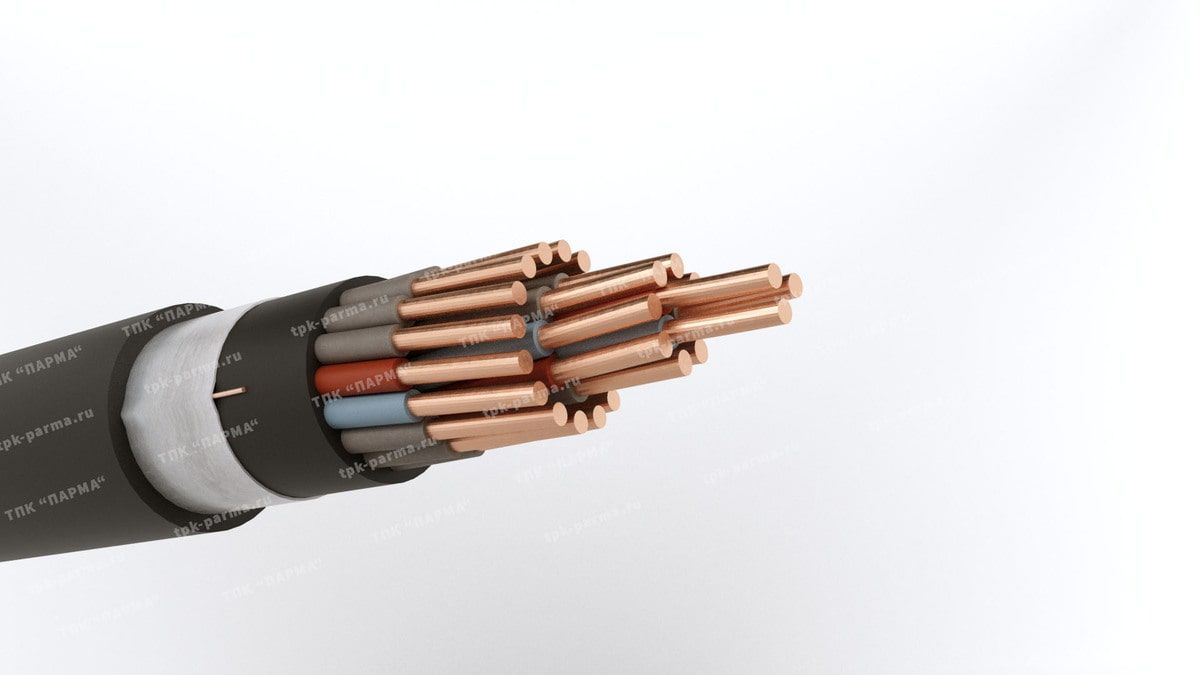 Фотография провода Кабель КВВГЭнг-ХЛ 27х4