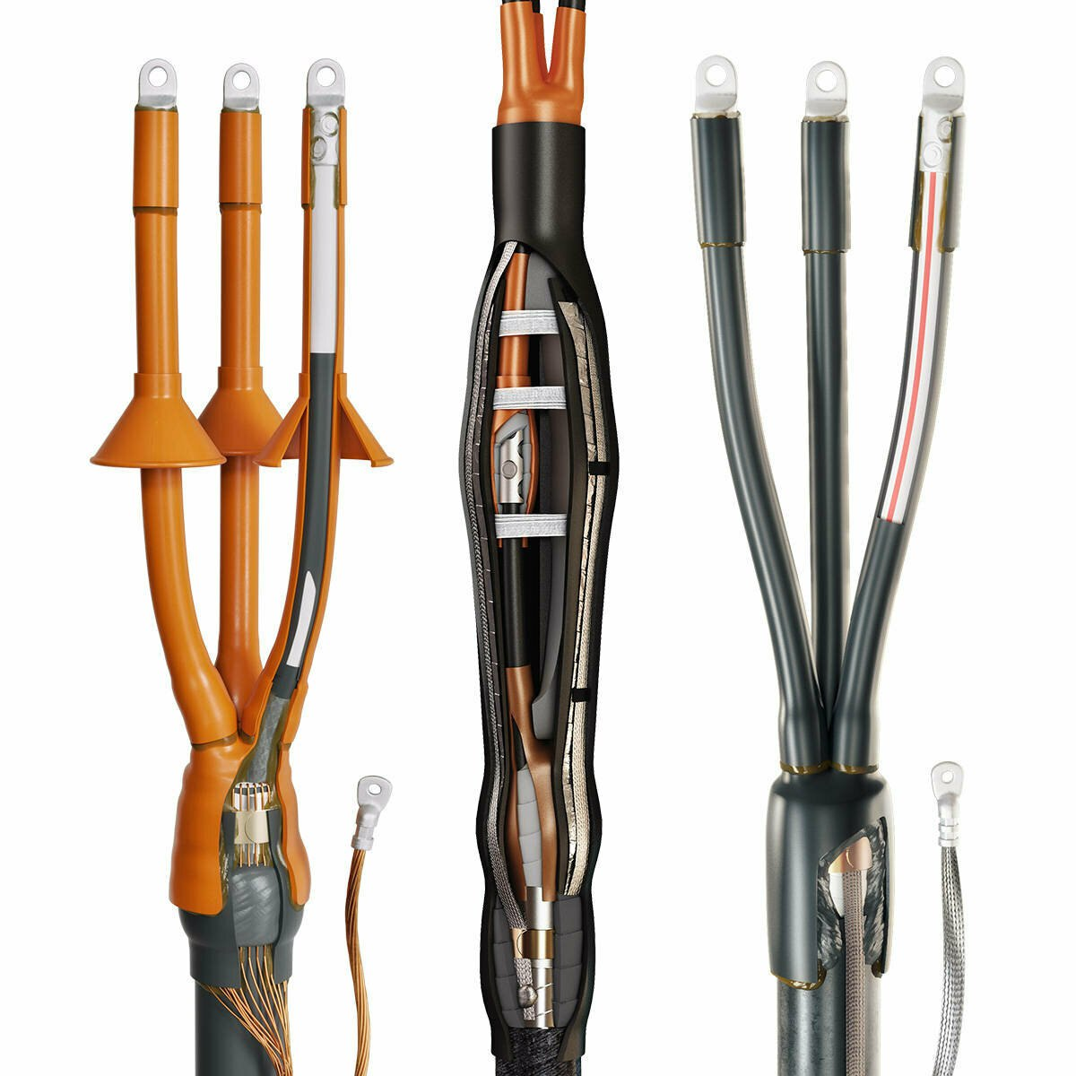Муфты кабельные 3ПКВтпБнг-HF1-240-В