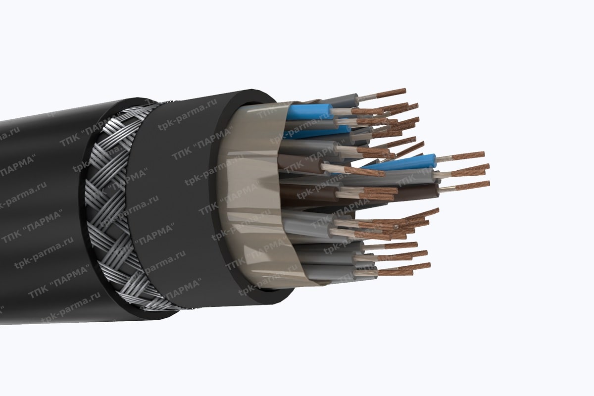 Фотография провода Кабель КНРпТЭк 38(19х2)х1