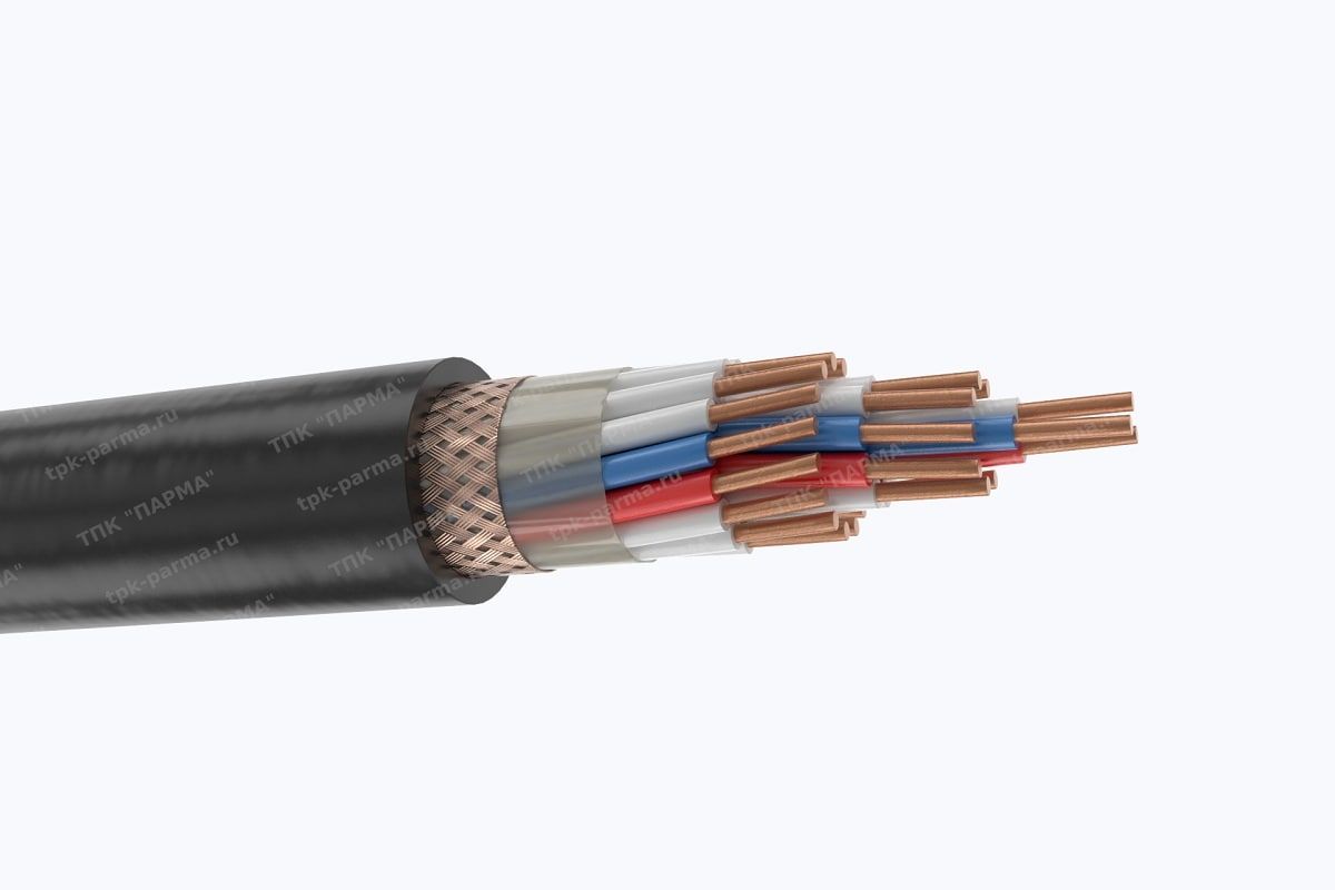 Фотография провода Кабель КУПЭВ (27х2х0,35)э